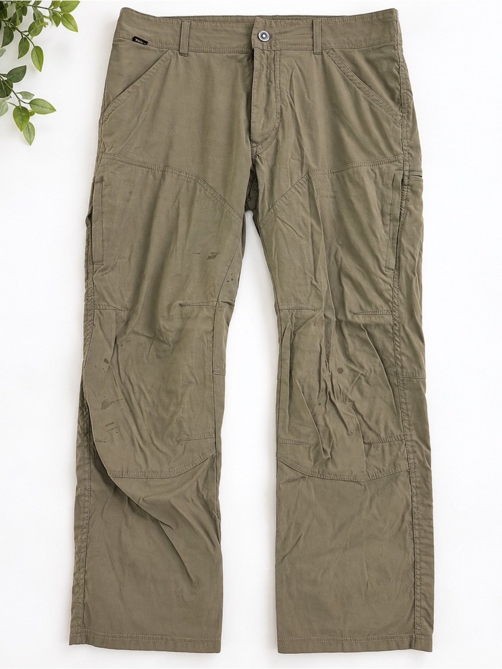 KÜHL Men’s Cargo Hiking Pants Olive Green 36x29 Outdoor Utility